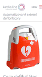 Mobile Screenshot of defibrilator-aed.cz